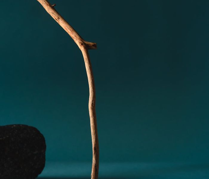 Abstract composition representing balance and zen atmosphere