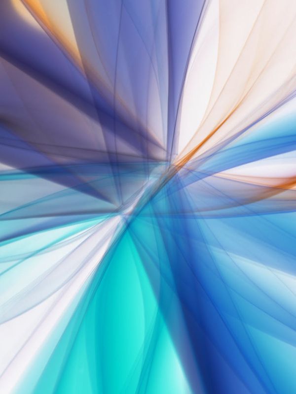 Abstract digital art showing energy flow and focus